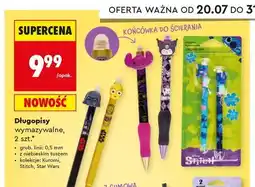 Biedronka Długopisy wymazywalne CoolPack Kuromi 0,5 mm 2-pak oferta