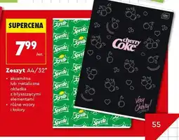 Biedronka Zeszyt A4 32 kartki Interdruk oferta