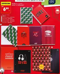 Biedronka Teczka A4 z gumką Interdruk Coca-Cola oferta