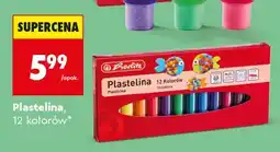 Biedronka Plastelina Herlitz 12 kolorów oferta