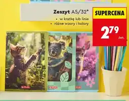 Biedronka Zeszyt A5/32 Herlitz oferta