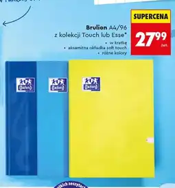 Biedronka Brulion A4/96 z kolekcji Touch Oxford oferta