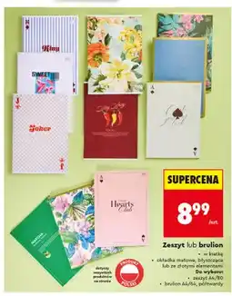 Biedronka Zeszyt A4/80 Interdruk oferta