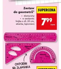Biedronka Zestaw do geometrii elastyczny Pelikan oferta
