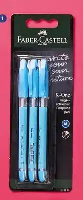 Biedronka Długopis Faber-Castell K-One 3-pak oferta