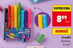 Biedronka Kredki żelowe Kidea Kotki oferta