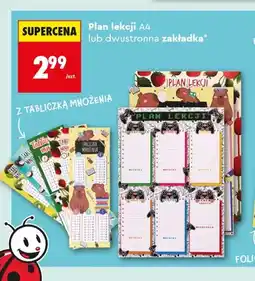 Biedronka Plan lekcji A4 Henry oferta