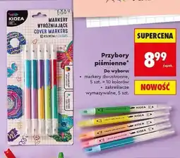 Biedronka Markery dwustronne Kidea Cover Markers oferta