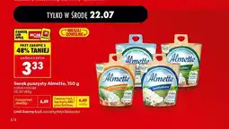 Biedronka Serek puszysty Almette ze szczypiorkiem i cebulą oferta