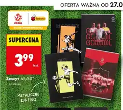 Biedronka Zeszyt A5 60 kartek Interdruk oferta