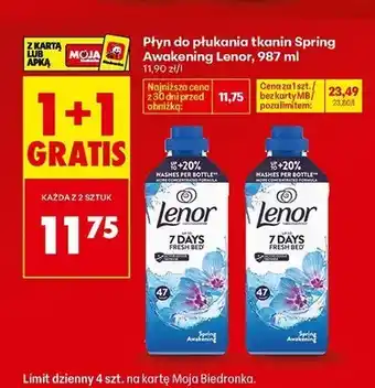 Biedronka Płyn do płukania tkanin Lenor Spring Awakening oferta