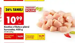 Biedronka Kostka z fileta z piersi kurczaka oferta