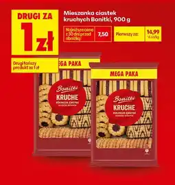 Biedronka Mieszanka ciastek kruchych Bonitki oferta