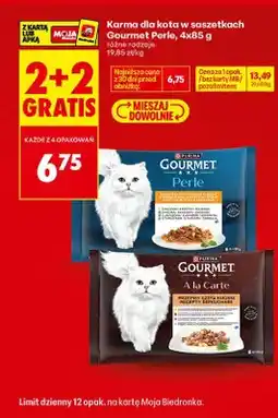 Biedronka Karma dla kota Gourmet A la Carte oferta