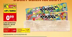 Biedronka Lody sorbetowe Ekipa XL Koral oferta