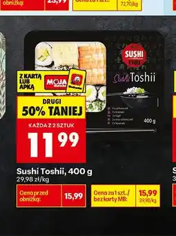 Biedronka Sushi Toshii Sushi 4You oferta