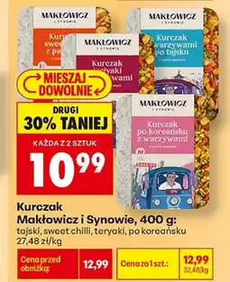 Biedronka Danie gotowe Kurczak tajski Makłowicz i Synowie oferta