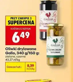 Biedronka Oliwki drylowane czarne Gallo oferta