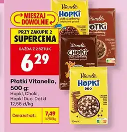 Biedronka Płatki Hopki Vitanella oferta
