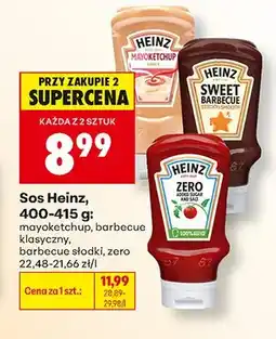 Biedronka Sos mayoketchup Heinz oferta