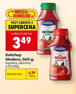 Biedronka Ketchup łagodny Madero oferta