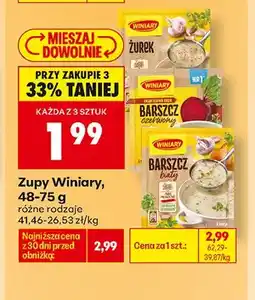 Biedronka Zupa Żurek Winiary oferta