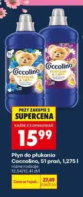 Biedronka Płyn do płukania Coccolino Perfume & Care Purple Orchid & Blueberry oferta