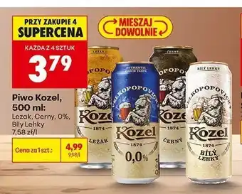 Biedronka Piwo Kozel Cerny oferta