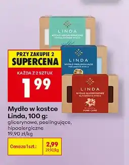 Biedronka Mydło w kostce Linda hipoalergiczne oferta