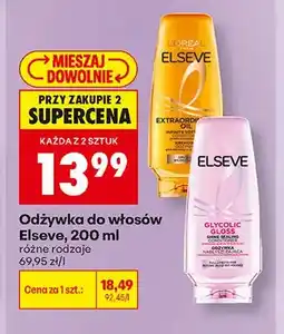 Biedronka Odżywka do włosów L'Oreal Elseve Glycolic Gloss oferta