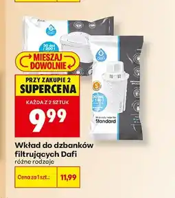 Biedronka Wkład do dzbanków filtrujących Dafi Standard oferta