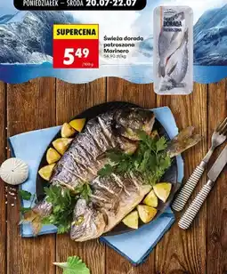 Biedronka Ryba świeża dorada patroszona Marinero oferta