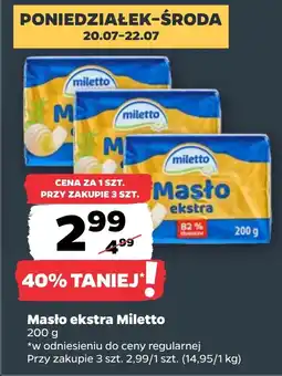 Netto Masło Miletto oferta