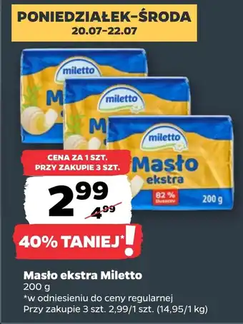 Netto Masło Miletto oferta