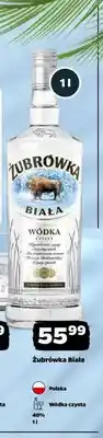 Netto Wódka czysta Żubrówka Biała oferta