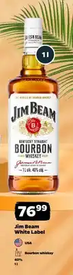 Netto Bourbon whiskey Jim Beam White Label oferta