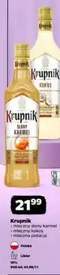 Netto Likier Krupnik mleczny słony karmel oferta