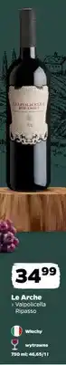 Netto Wino czerwone wytrawne Le Arche Valpolicella Ripasso oferta