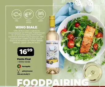 Netto Wino białe Ponto Final Vinho Verde oferta