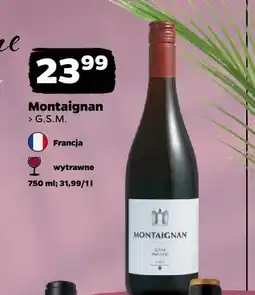 Netto Wino czerwone Montaignan G.S.M oferta