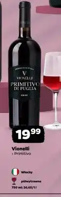 Netto Wino czerwone Vionelli Primitivo oferta