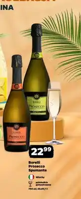 Netto Wino musujące Borelli Prosecco Spumante półwytrawne oferta