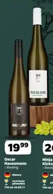 Netto Wino białe Oscar Haussmann Riesling półsłodkie oferta