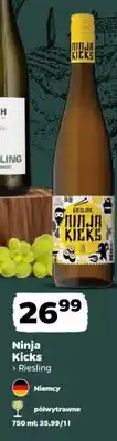 Netto Wino białe Ninja Kicks Riesling półwytrawne oferta