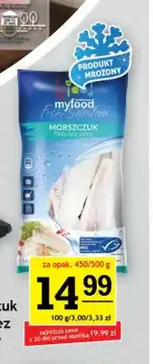 Gram Market Morszczuk filet bez skóry mrożony myfood Fish Selection oferta