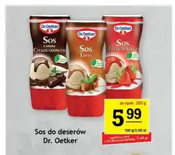 Gram Market Sos o smaku czekoladowym Dr. Oetker oferta