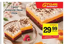 Gram Market Ciasto Królewski Deser Olsza oferta