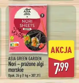 ALDI Nori - prażone algi morskie Asia Green Garden oferta