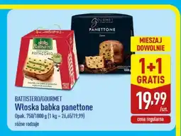 ALDI Włoska babka panettone klasyczna Gourmet oferta