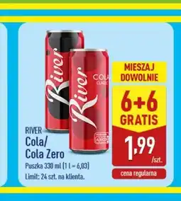 ALDI Napój gazowany River Cola Zero oferta